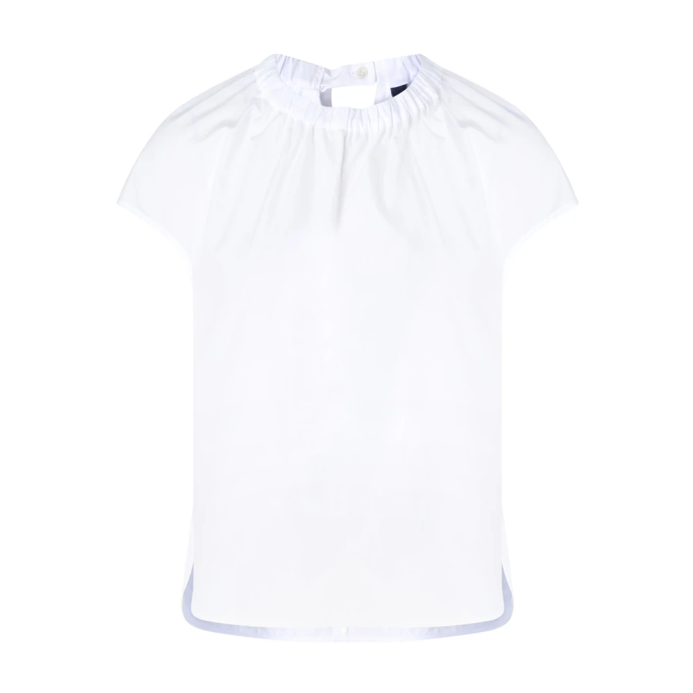 Max Mara Witte Vlam Overhemd White Dames