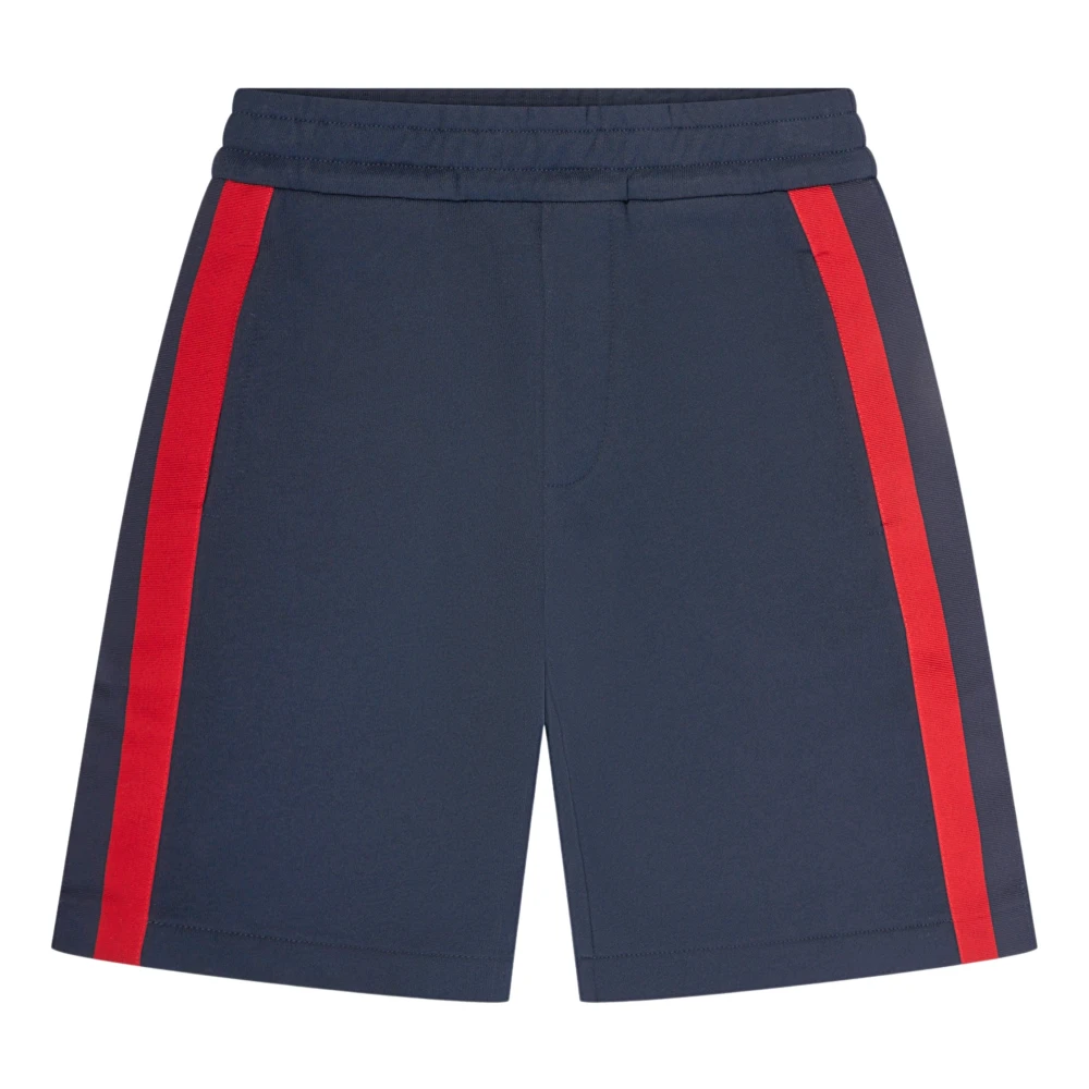 Moncler Boys Blue Bermuda Shorts - Shorts - 12 Y - Kids