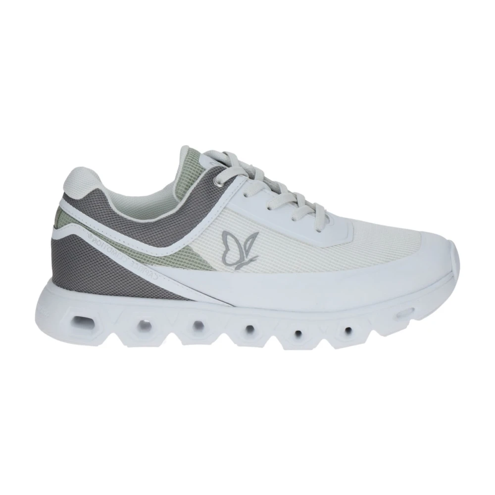 Caprice Women's White Sneakers, 4 Uk, Trainers For