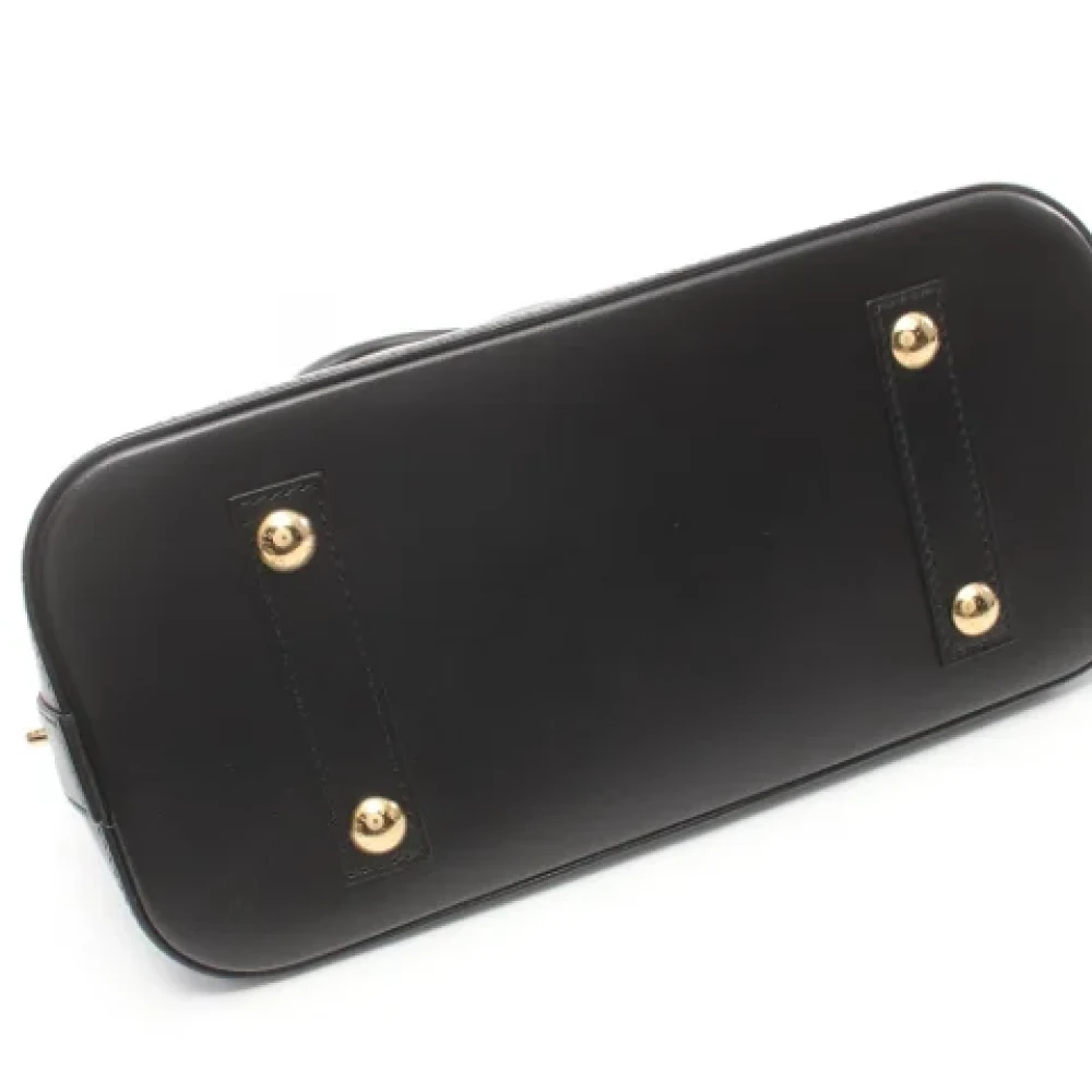 Louis Vuitton Vintage Pre-owned Leather handbags Black Dames