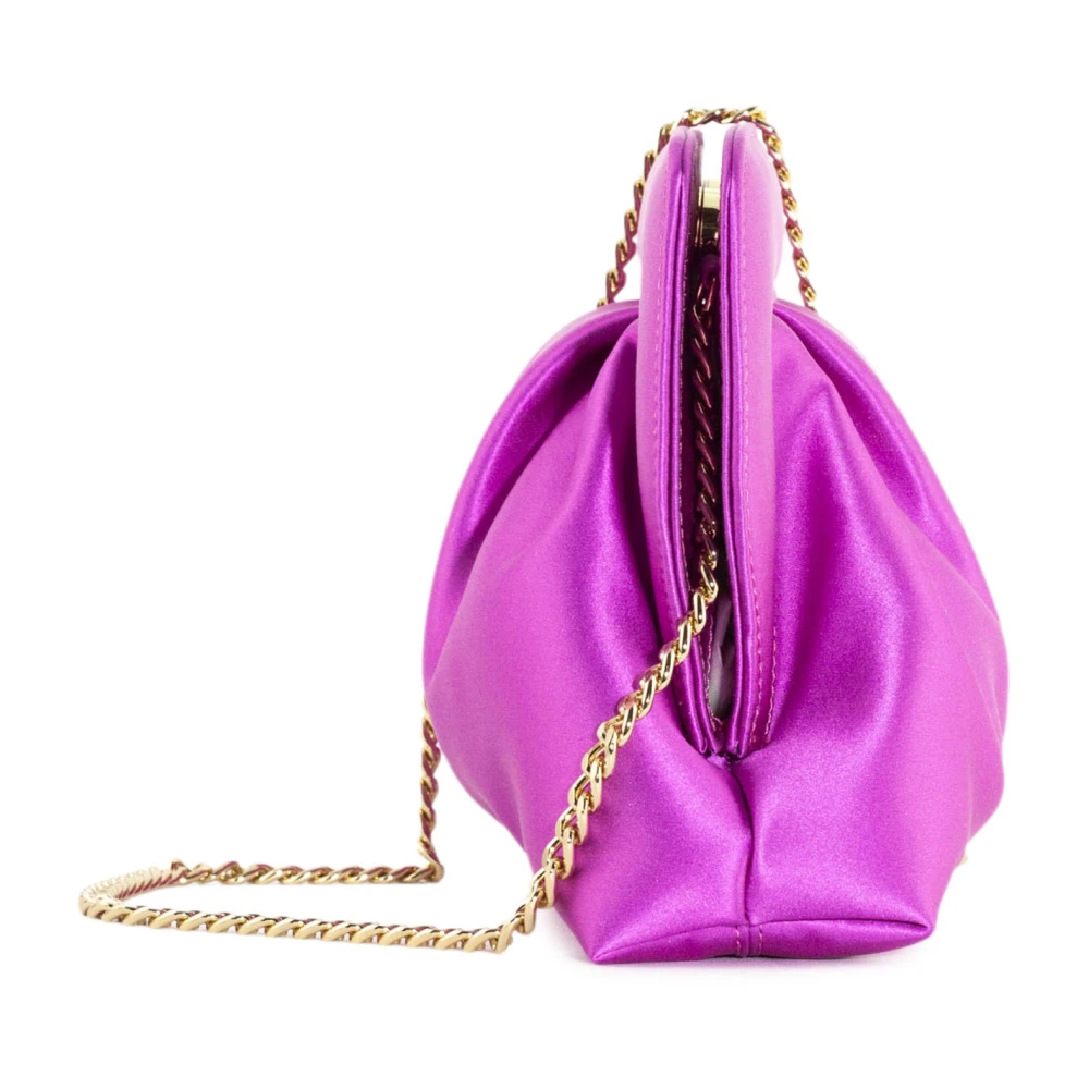 Roberto Festa Fuchsia Satin Ophelia Tas Purple Dames