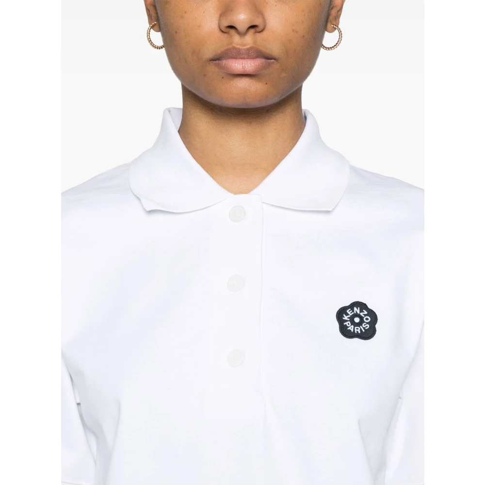Kenzo Bianco T-shirt Stijlvolle Casual Pasvorm White Dames