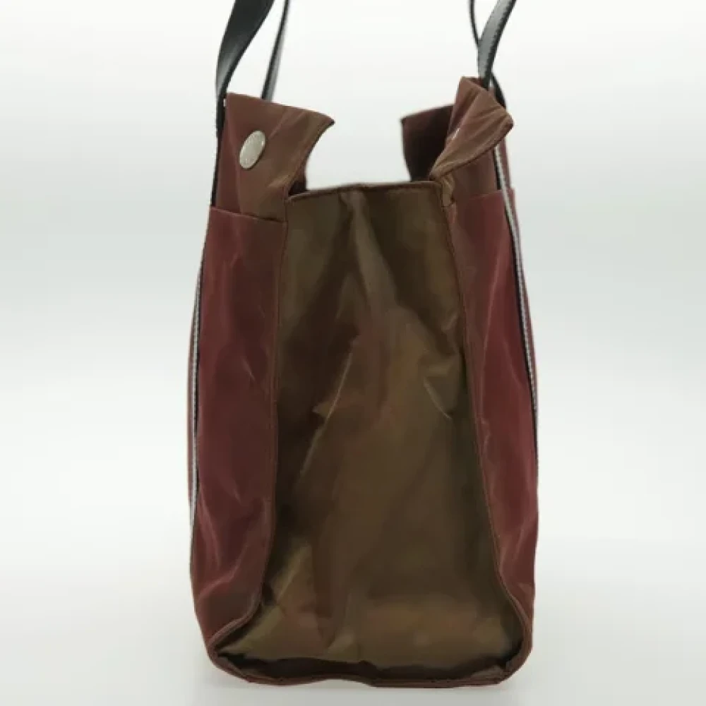 Prada Vintage Pre-owned Nylon prada-bags Red Dames