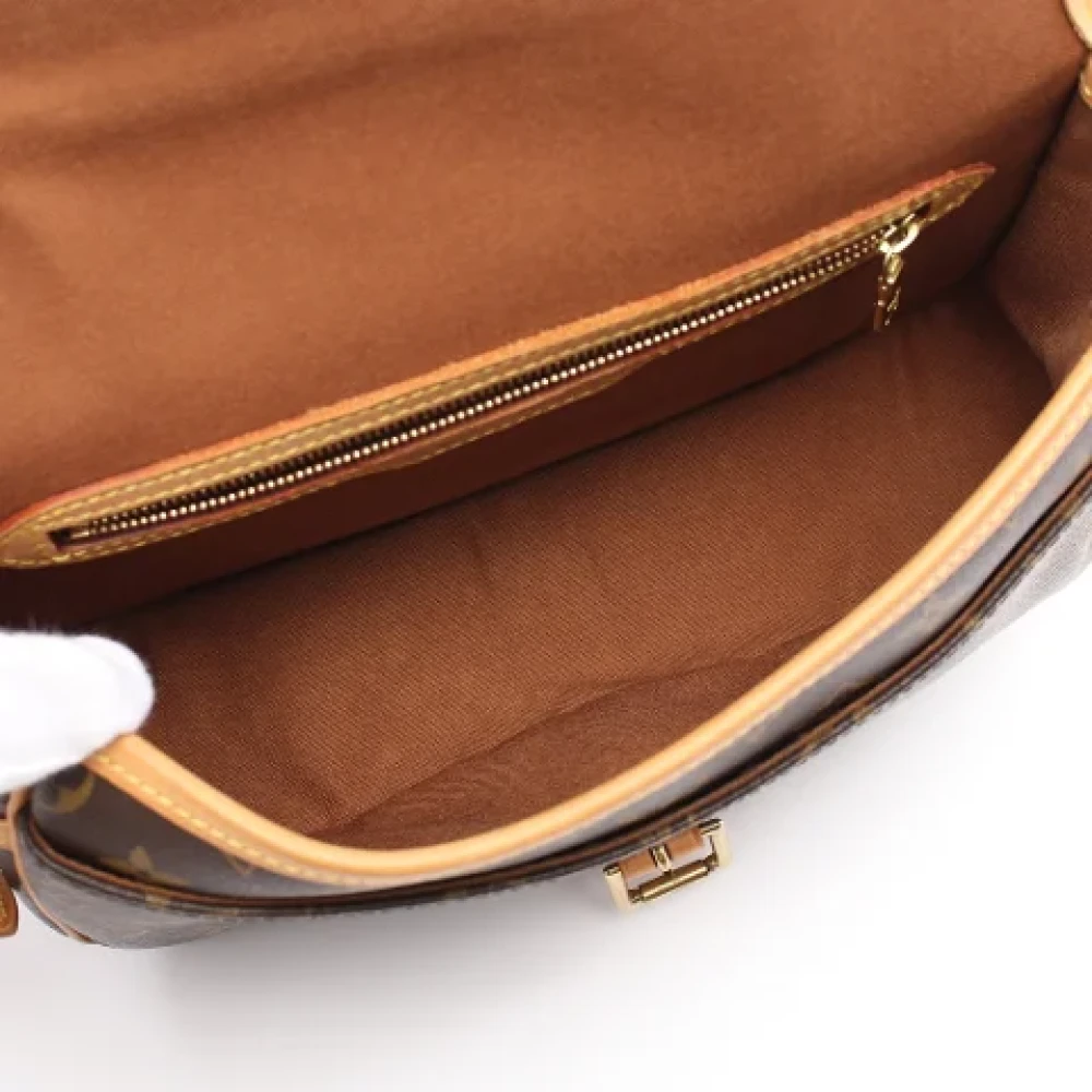 Louis Vuitton Vintage Pre-owned Leather louis-vuitton-bags Brown Dames