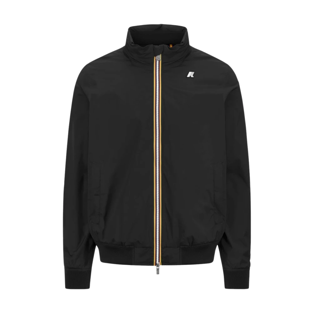 K-Way Mannelijk Zwart Amaury Stretch Nylon Jersey