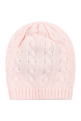 pink-cotton-newborn-hats-with-braid