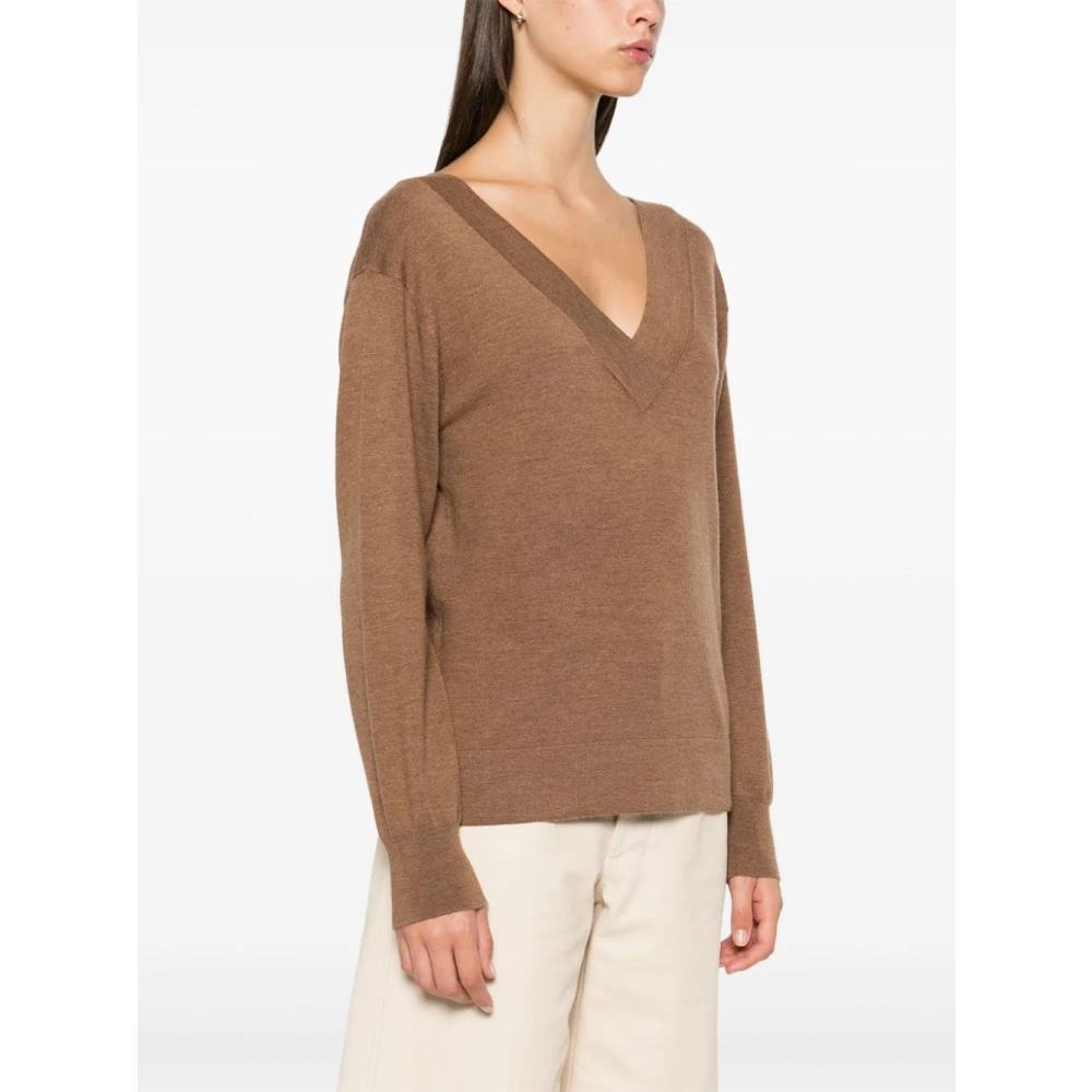 P.a.r.o.s.h. Stijlvolle Pullover in Verbrand Oranje Gray Dames