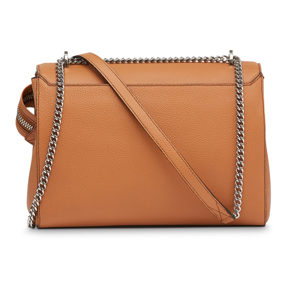 Lancel Chique Ninon Flap Tas Bruin Brown Dames