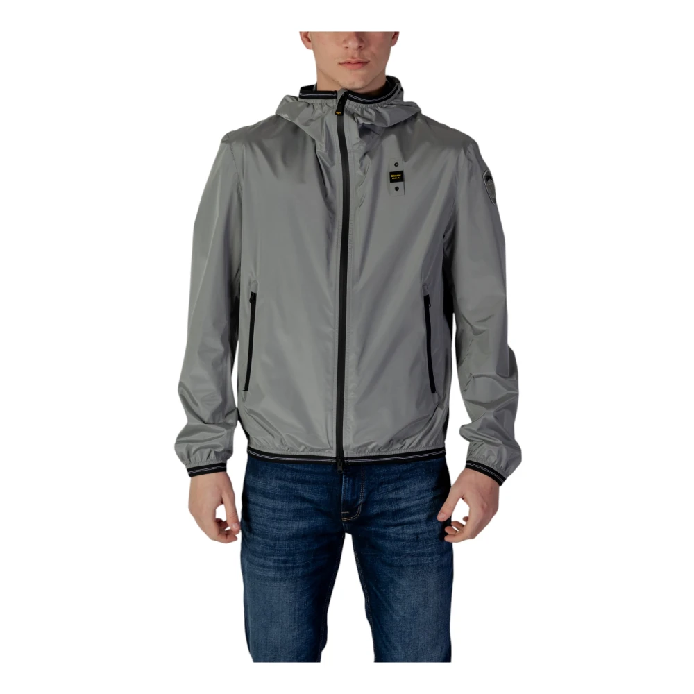 Blauer Lente Zomer Herenjassen Collectie Gray Heren