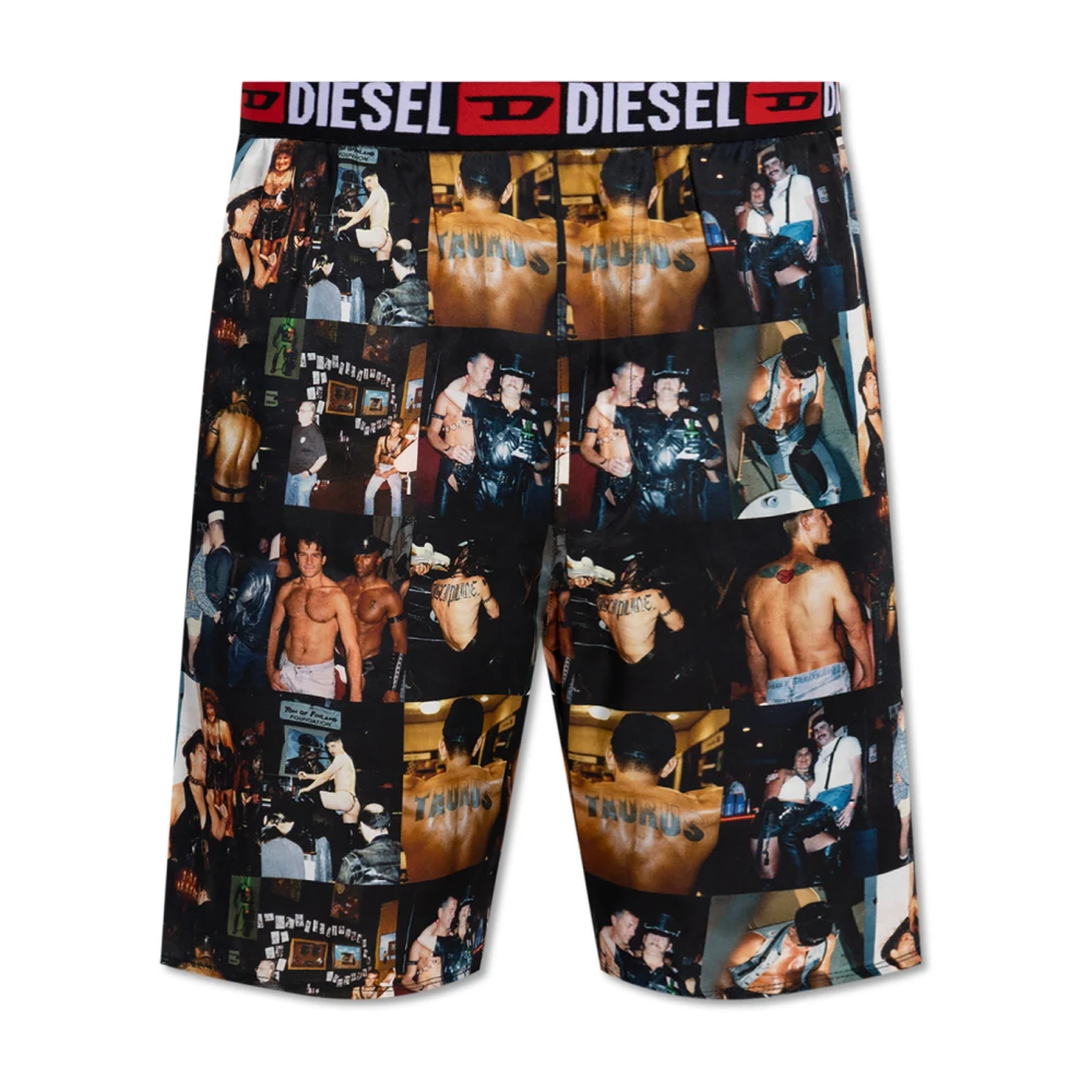 Diesel Uomo Multicolor Pantaloncini, E, M, New,