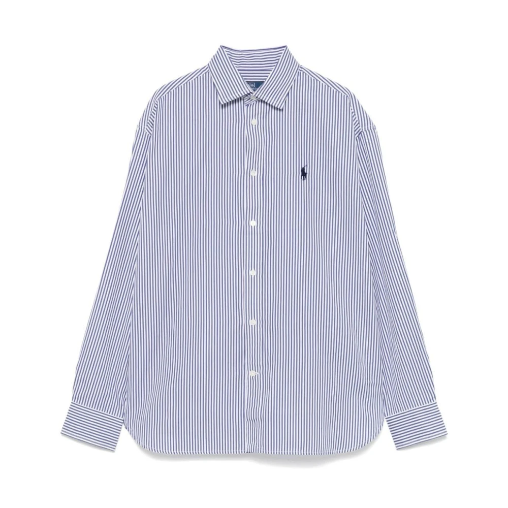 Ralph Lauren Blauwe Blouse Blue Dames