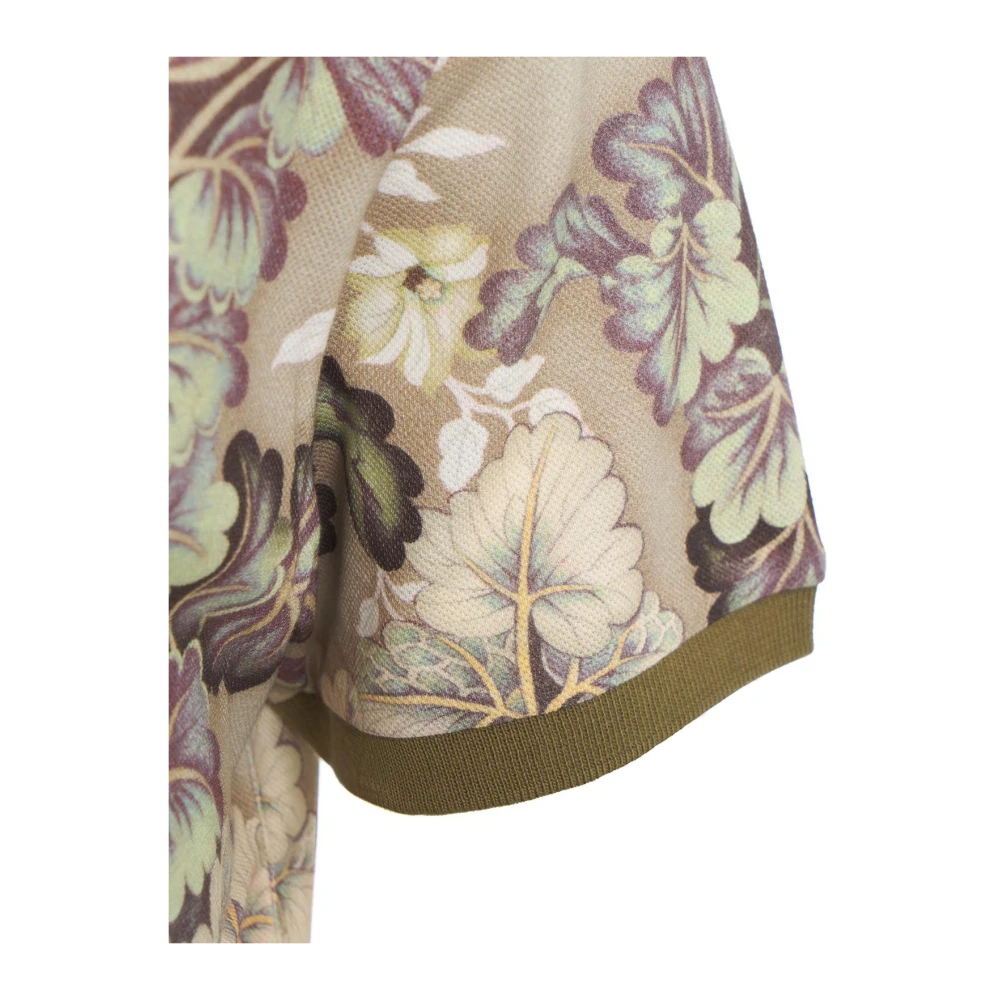 ETRO Groene T-shirts & Polos voor heren Multicolor Heren
