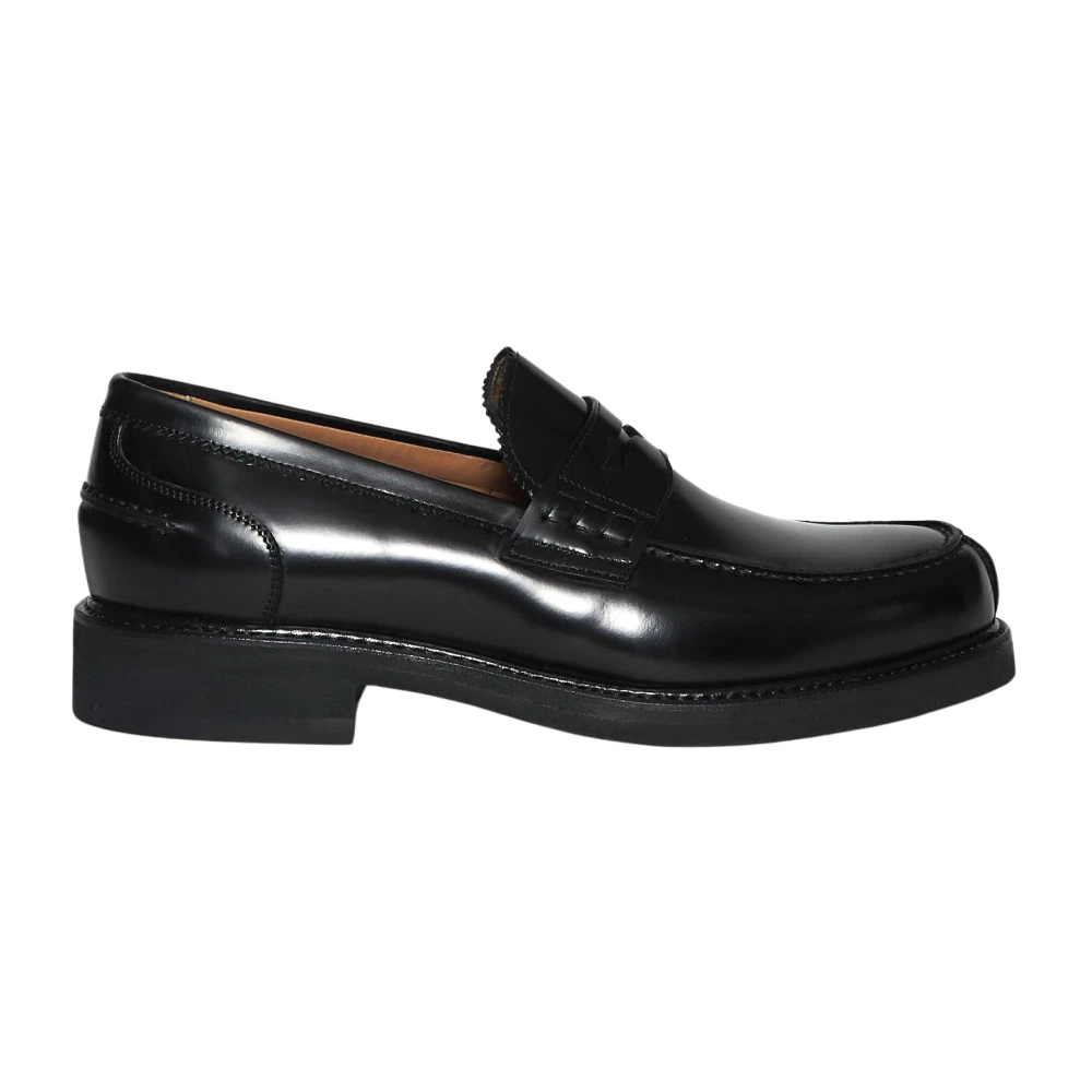 Berwick Klassieke leren loafers voor heren Black Heren