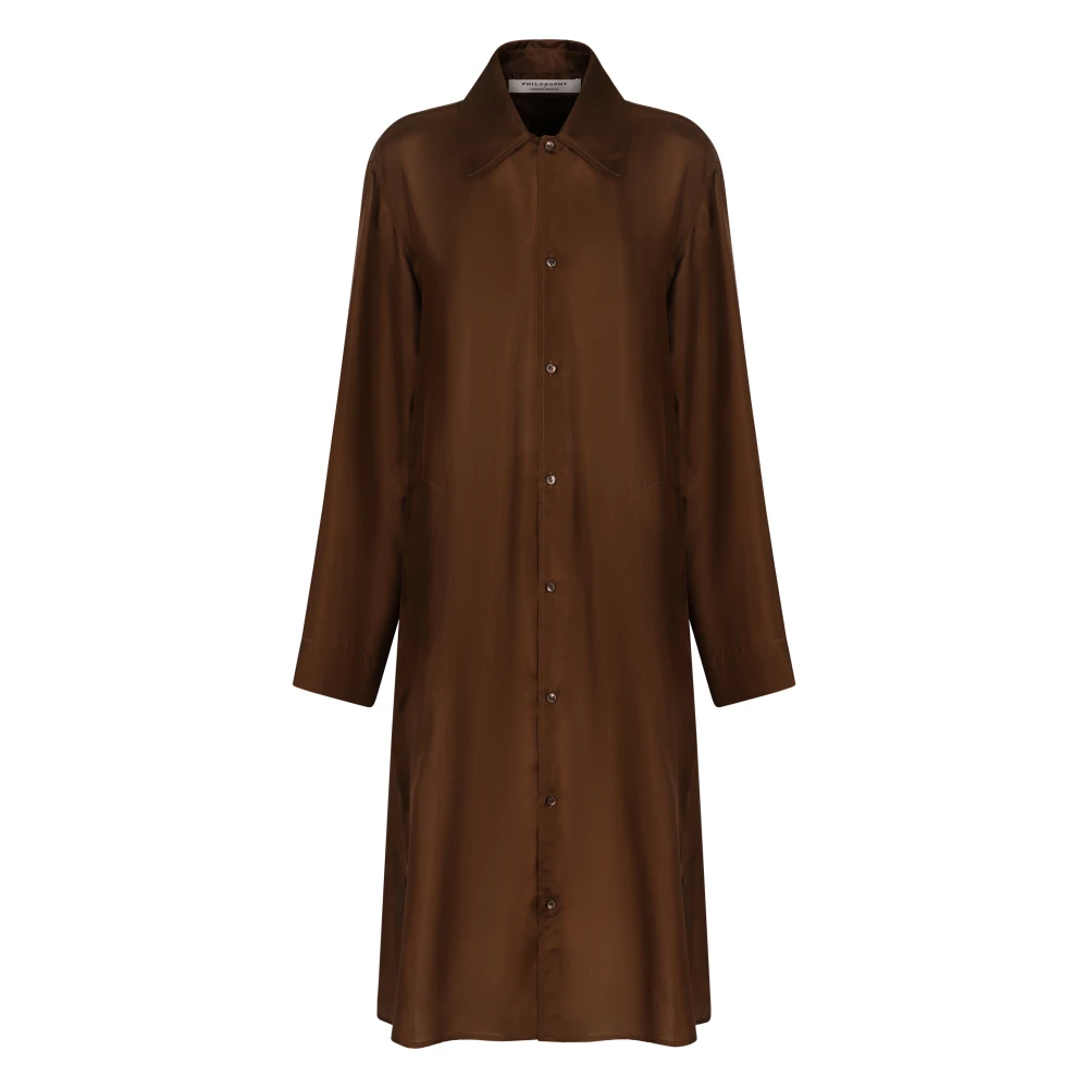 Dresses > Day Dresses > Shirt Dresses - - Philosophy di Lorenzo Serafini - Modalova