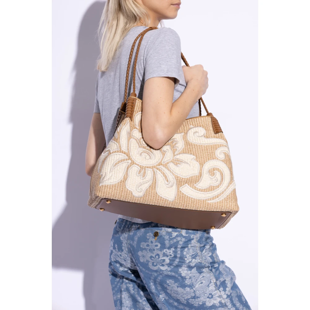 ETRO 'Shopper' stijl tas Beige Dames