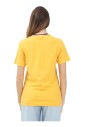 t-shirt-jaune-col-en-v-avec-logo-violet