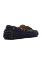chaussures-bleues-en-daim-avec