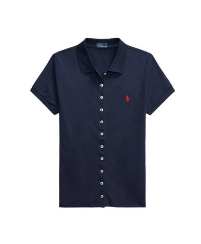 short-sleeved-buttoned-polo-shirt