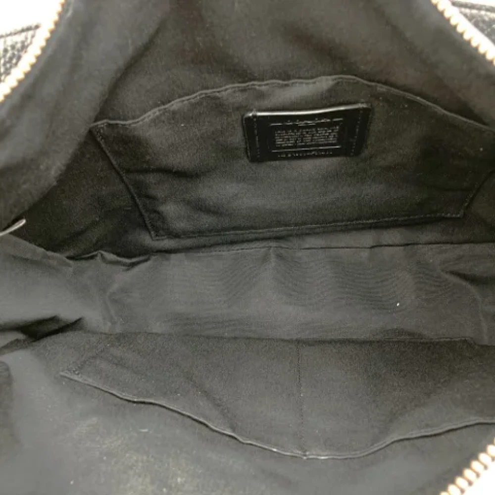 Coach Pre-owned Leather handbags Black Dames