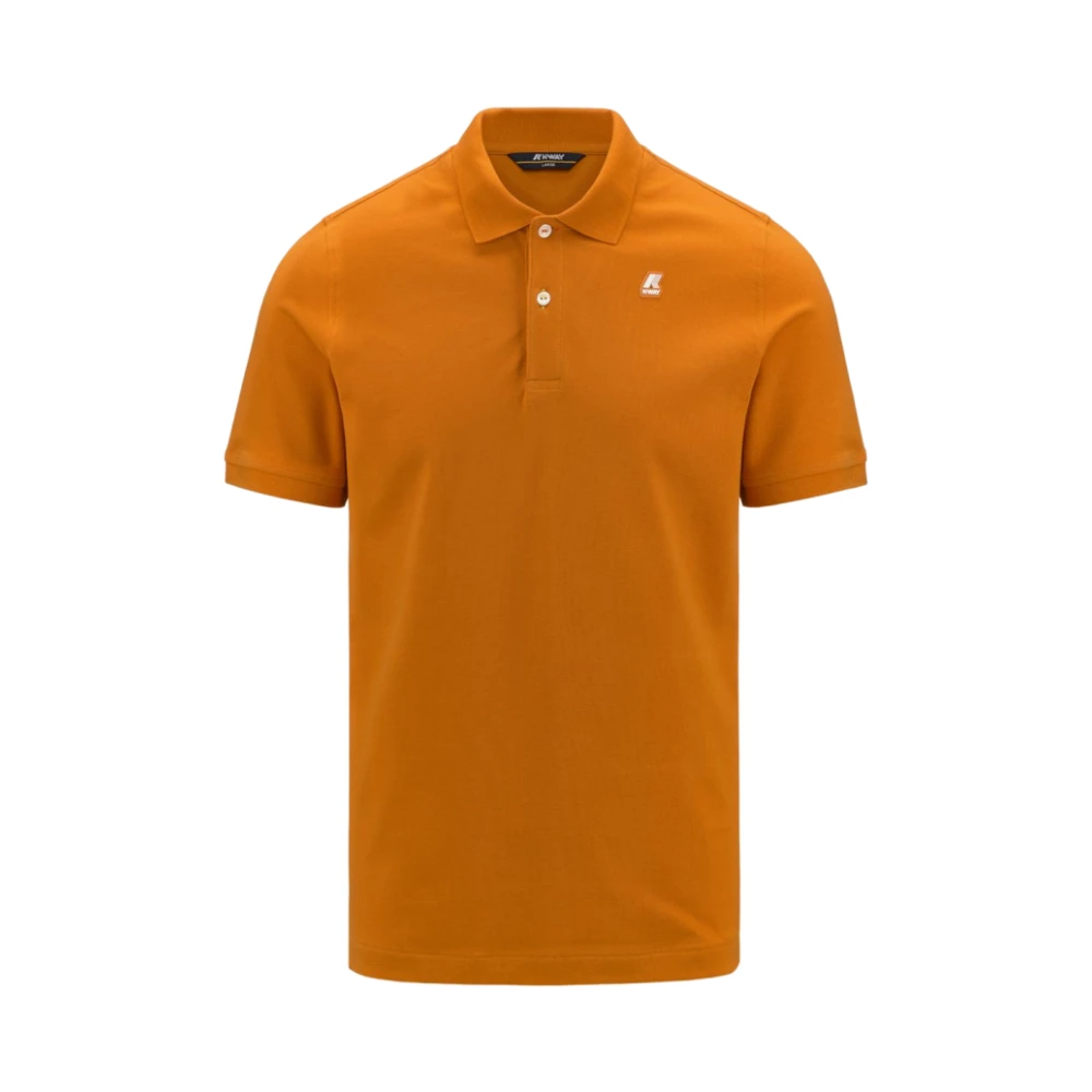 K-way Polo Shirts Orange Heren