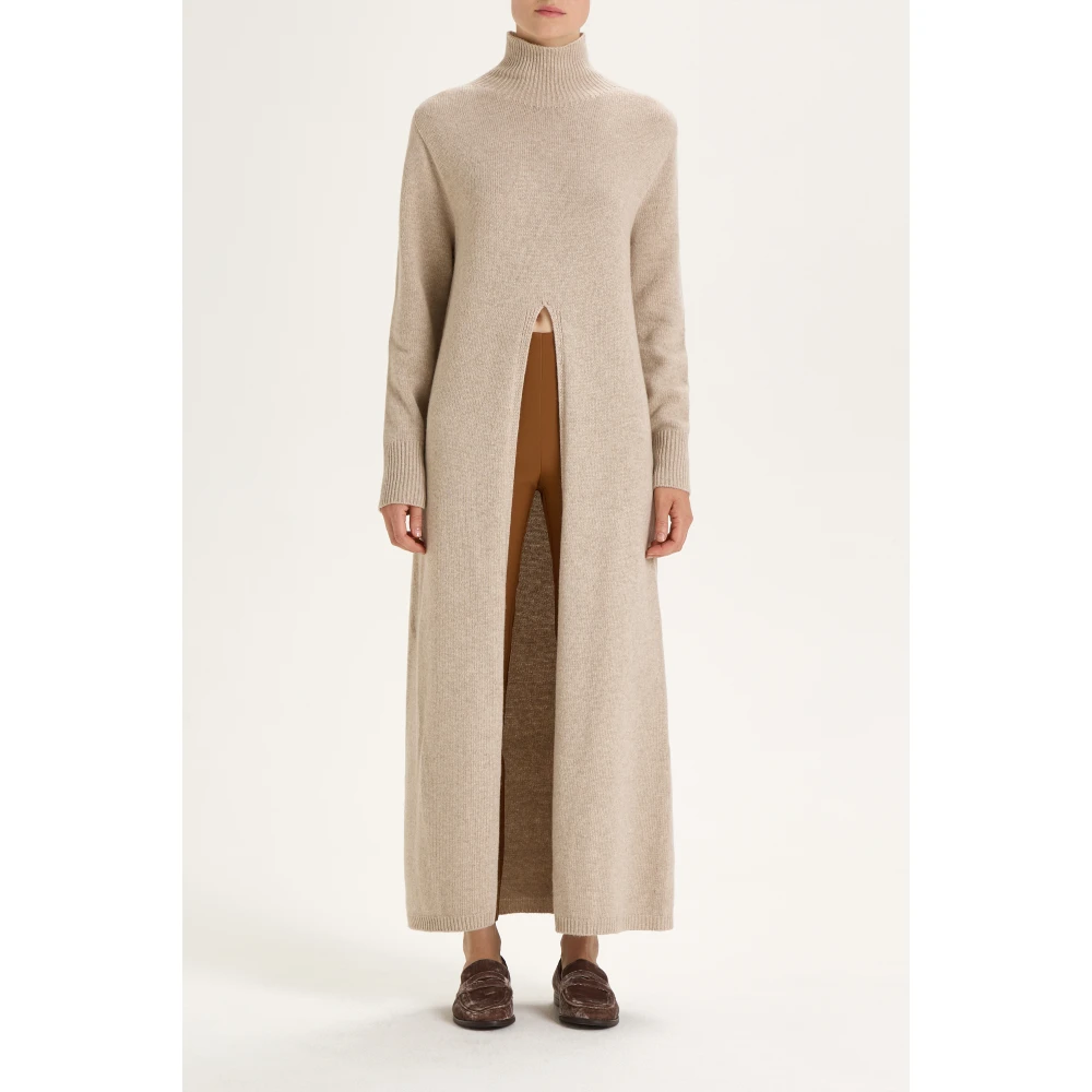 Maliparmi Stijlvolle Sweater voor Trendy Uitstraling Beige Dames