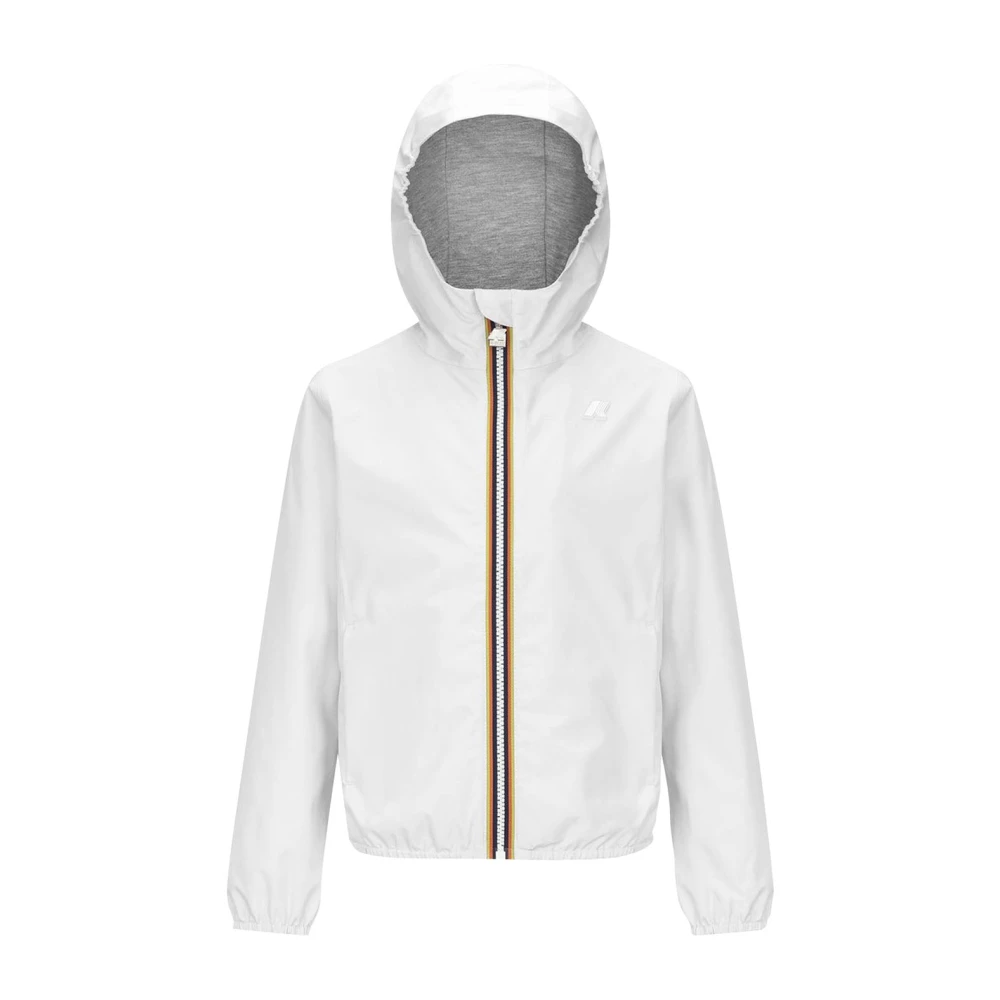 K-Way Girls White Light Jackets, 3 Y, P.lily Jacket