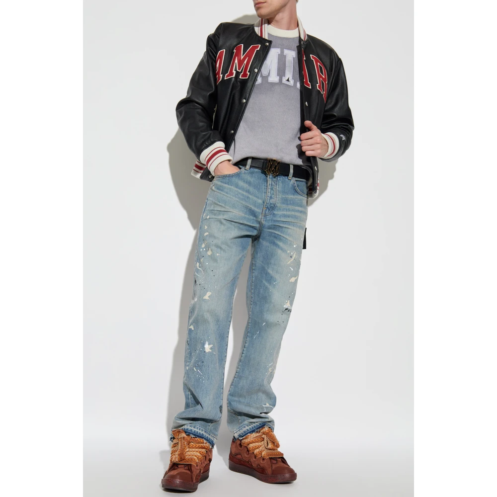 Amiri Jeans met rechte pijpen Blue Heren