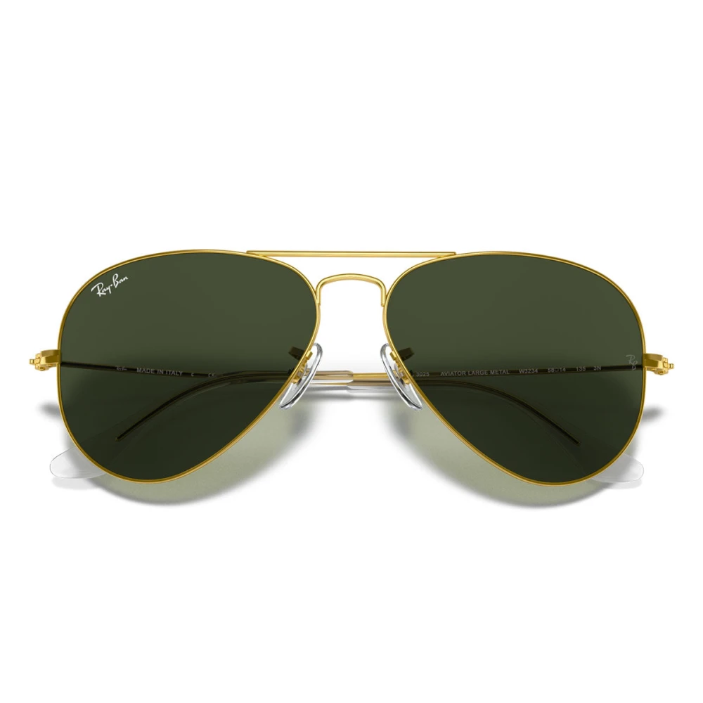 Ray-Ban Unisex Yellow Sunglasses, 55 Mm, Aviator Rb3025