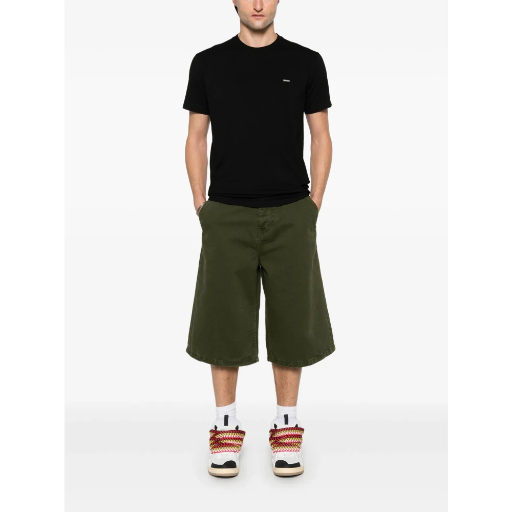 Dsquared2 Zwarte T-shirts en Polos Black Heren