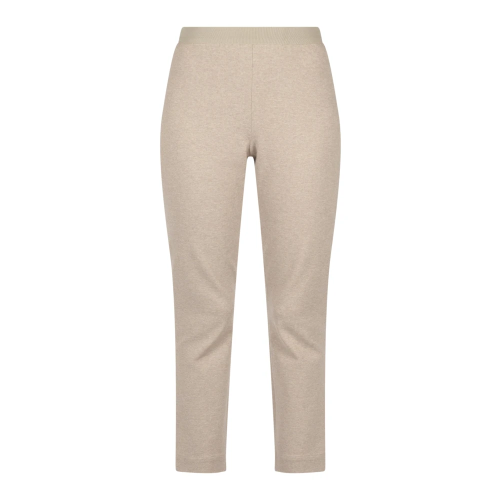 Liviana Conti Leggings met uniek ontwerp Beige Dames