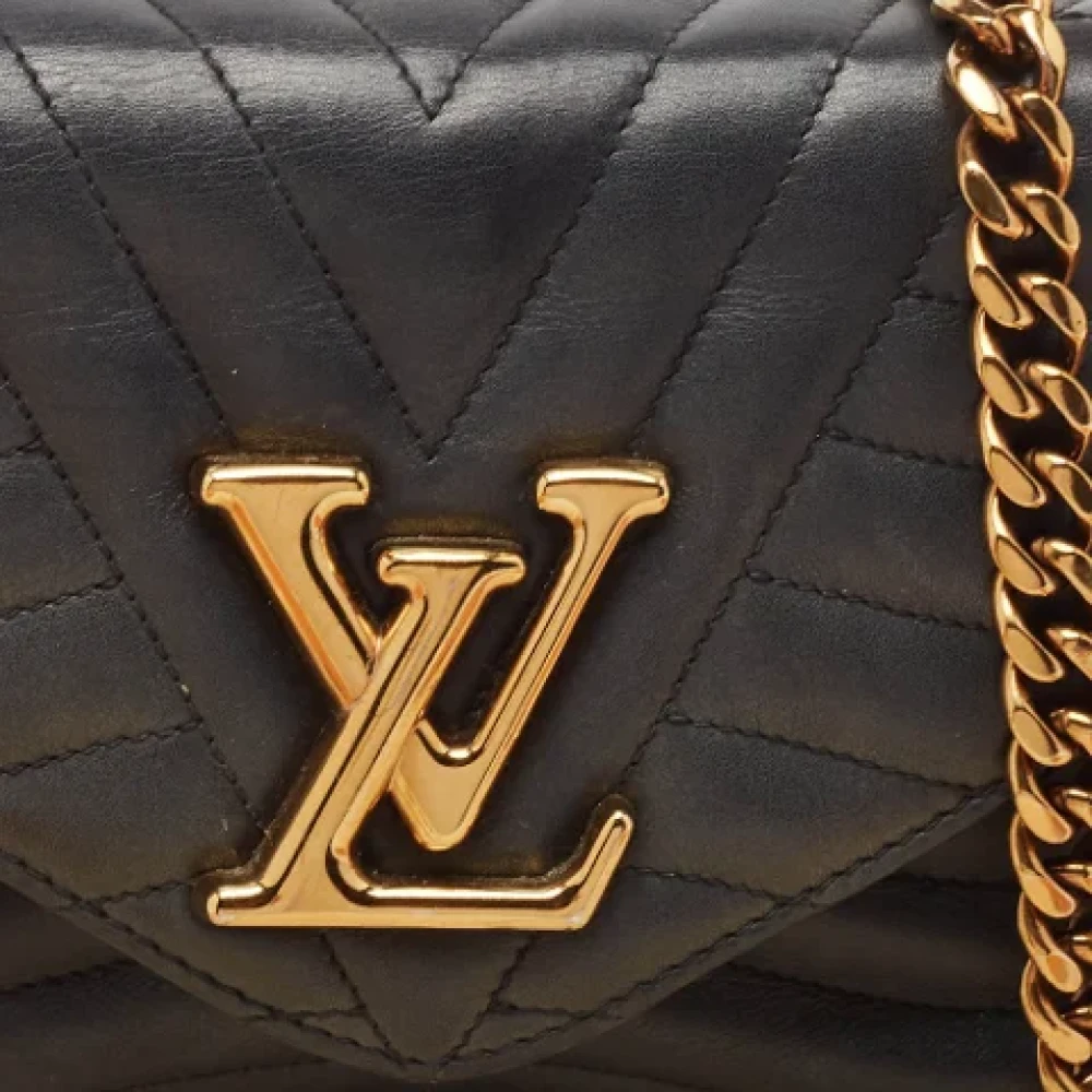 Louis Vuitton Vintage Pre-owned Leather louis-vuitton-bags Black Dames