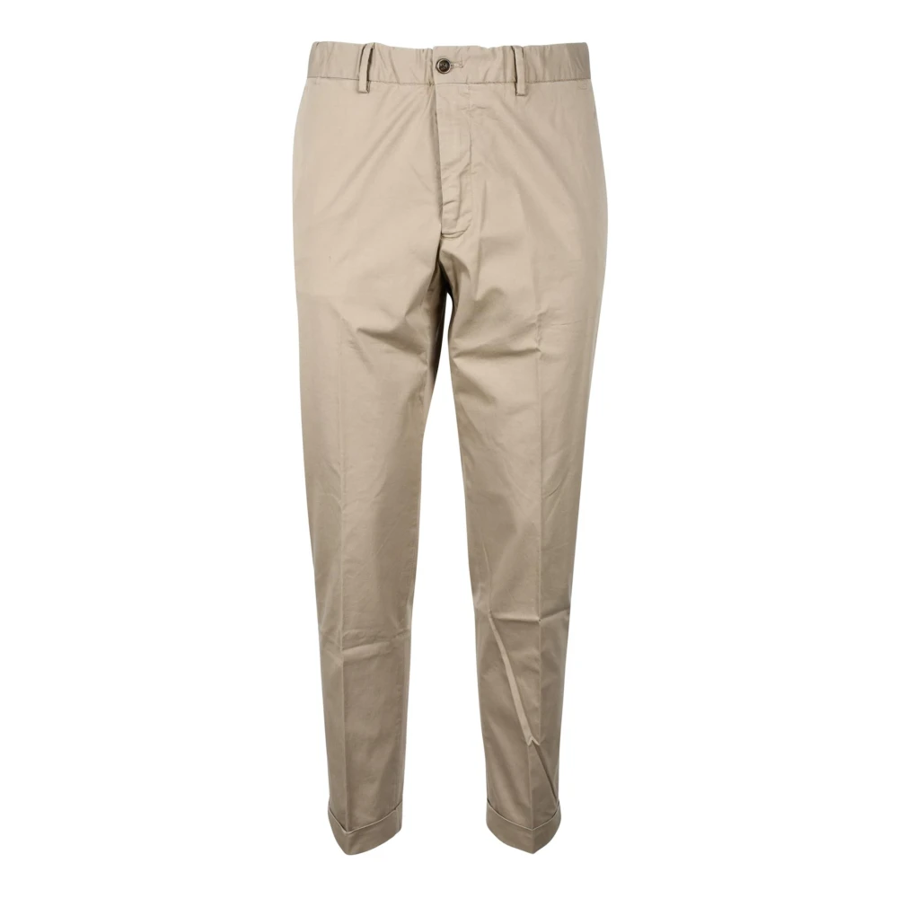 Briglia Katoen Elastaan Broek Beige Heren