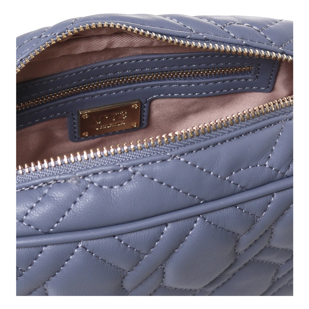 V73 Denim Schoudertas Stoffig Blauw Ecoleer Blue Dames