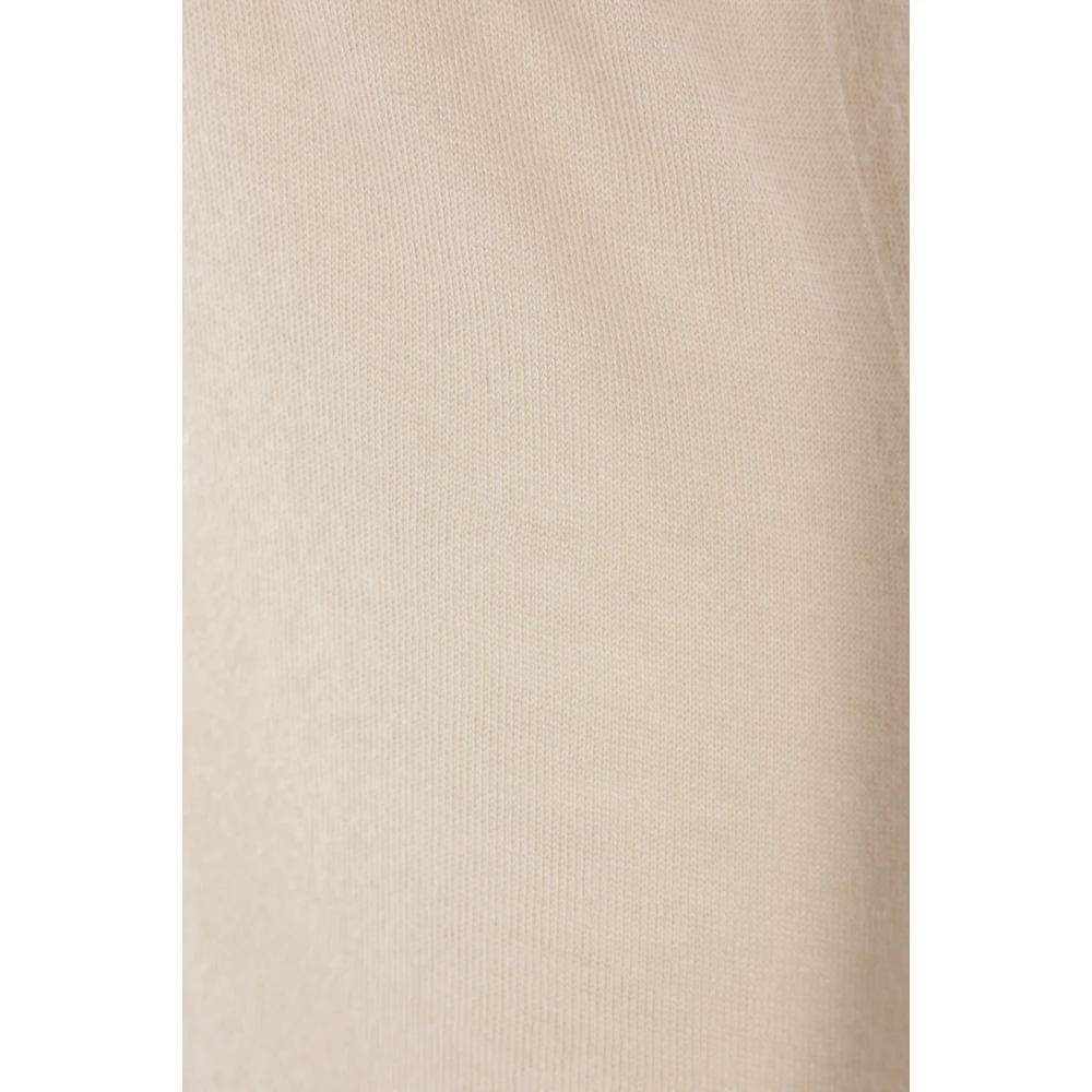 Max Mara Beige Cashmere V-Neck Sweater Beige Dames