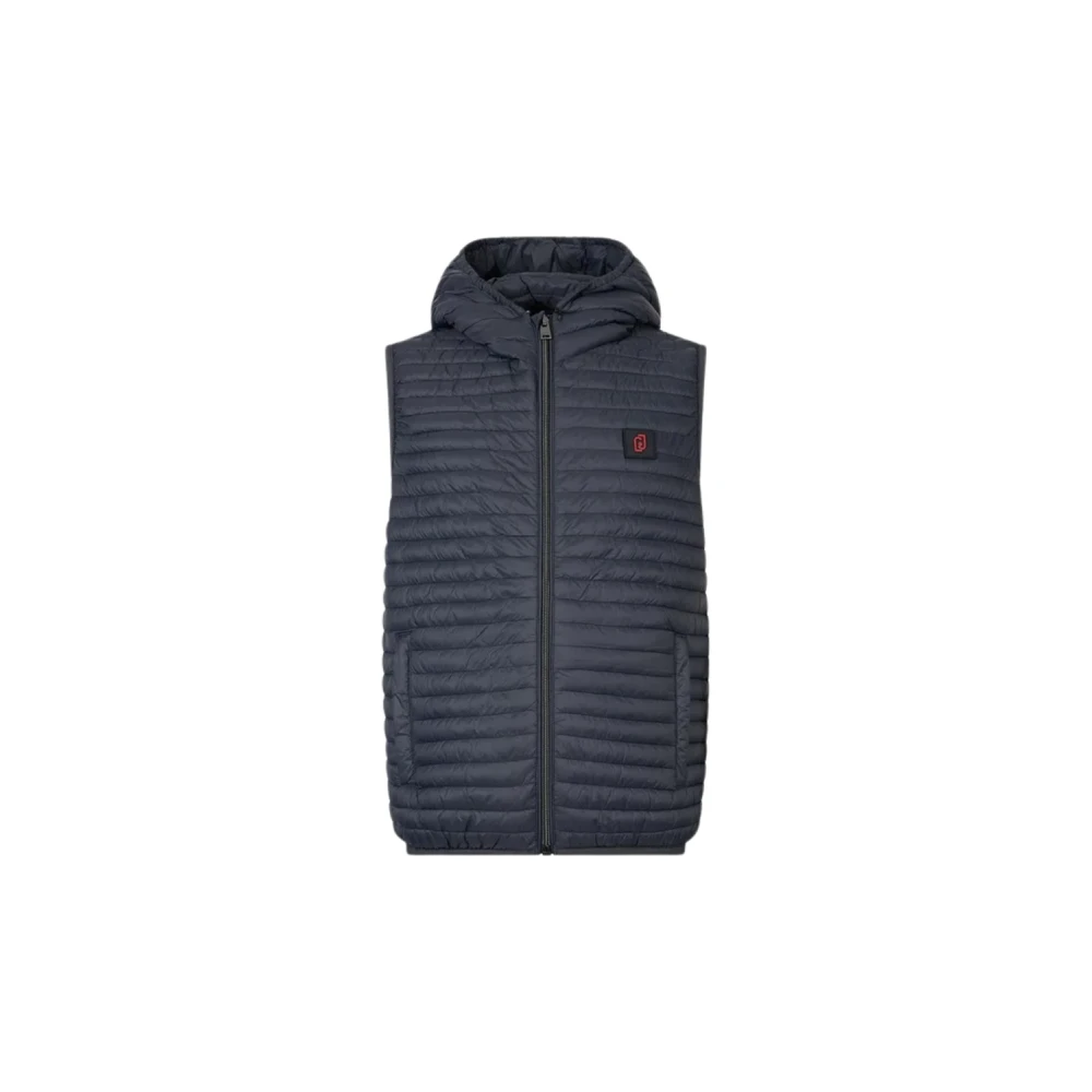 Liu Jo Uomo Blu Gilet Imbottito