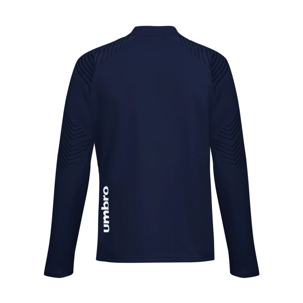 Umbro Sport T-shirt met lange mouwen en halve rits Blue Heren