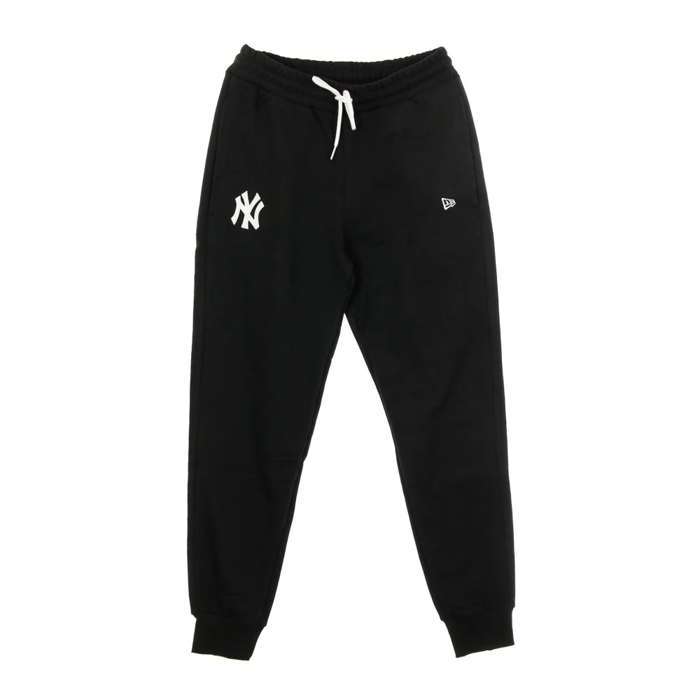 New era MLB Logo Jogger Trainingsbroek Zwart Black Heren