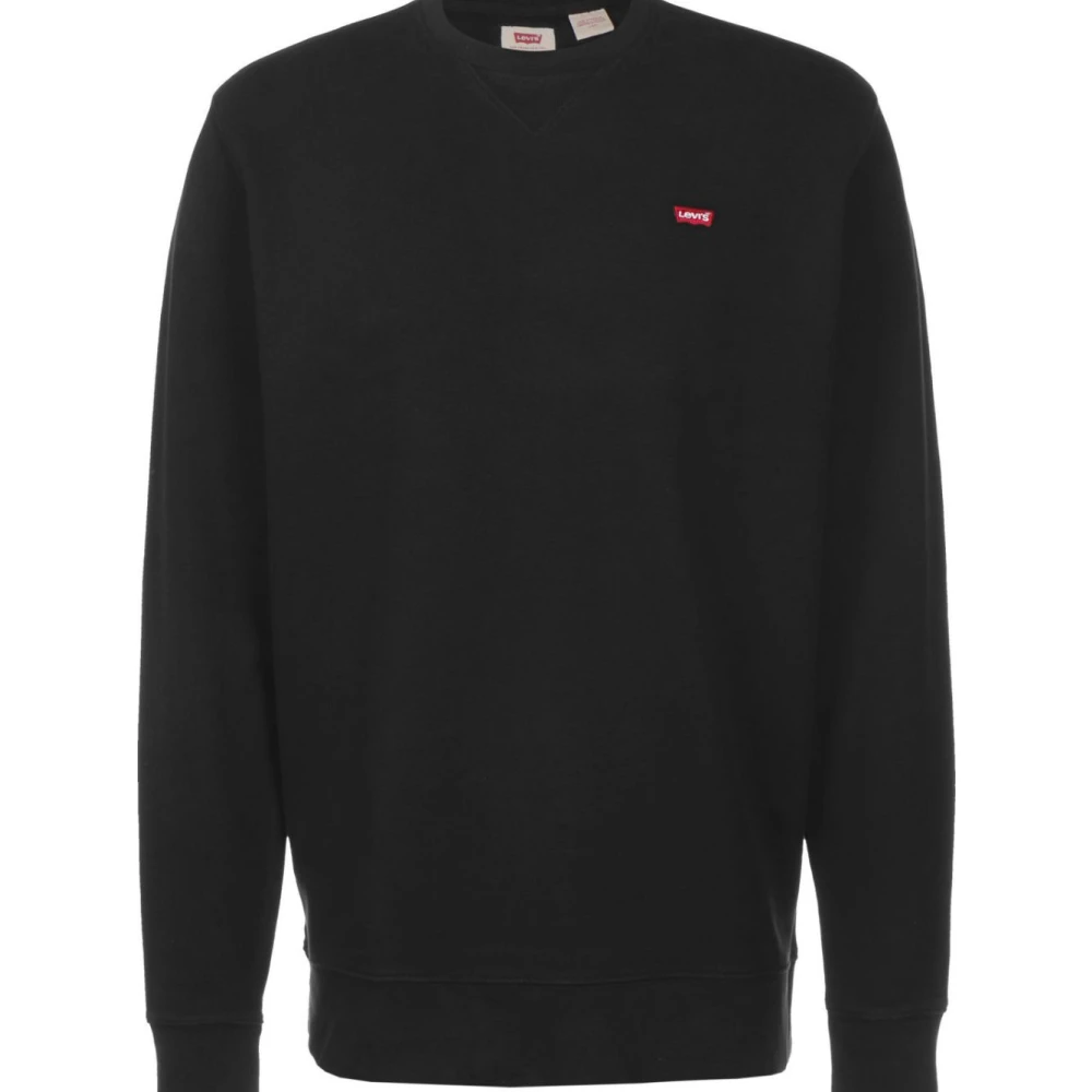 Levi's Uomo Nero - Felpa Original Crew - Sweatshirts & Hoodies - M - Immagine 4