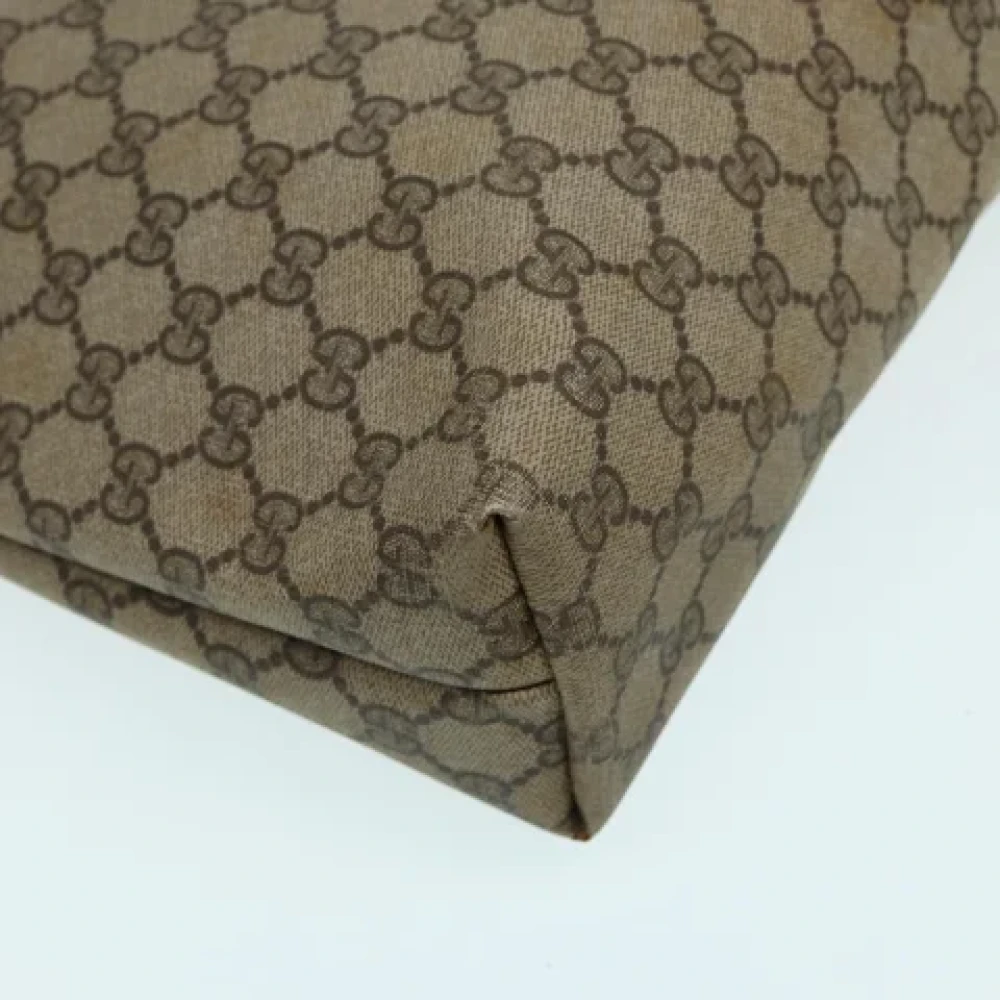 Gucci Vintage Pre-owned Leather totes Beige Dames