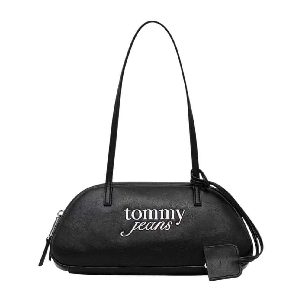 Tommy Hilfiger Women's Black Tjw Bold Shoulder Bag - Shoulder Bags - One Size - Bags