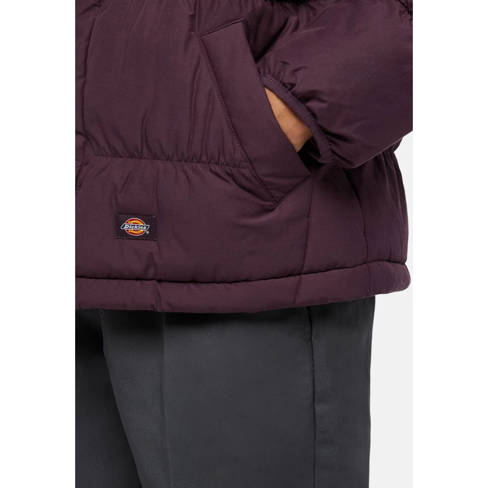 Dickies Stijlvolle Jas voor Mannen Purple Heren