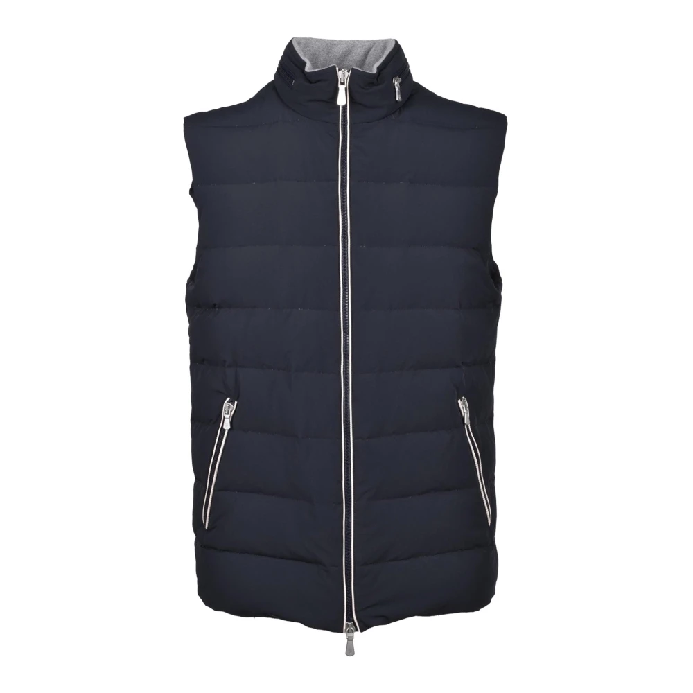Eleventy - Jackets > Vests - Blue - Eleventy - Modalova