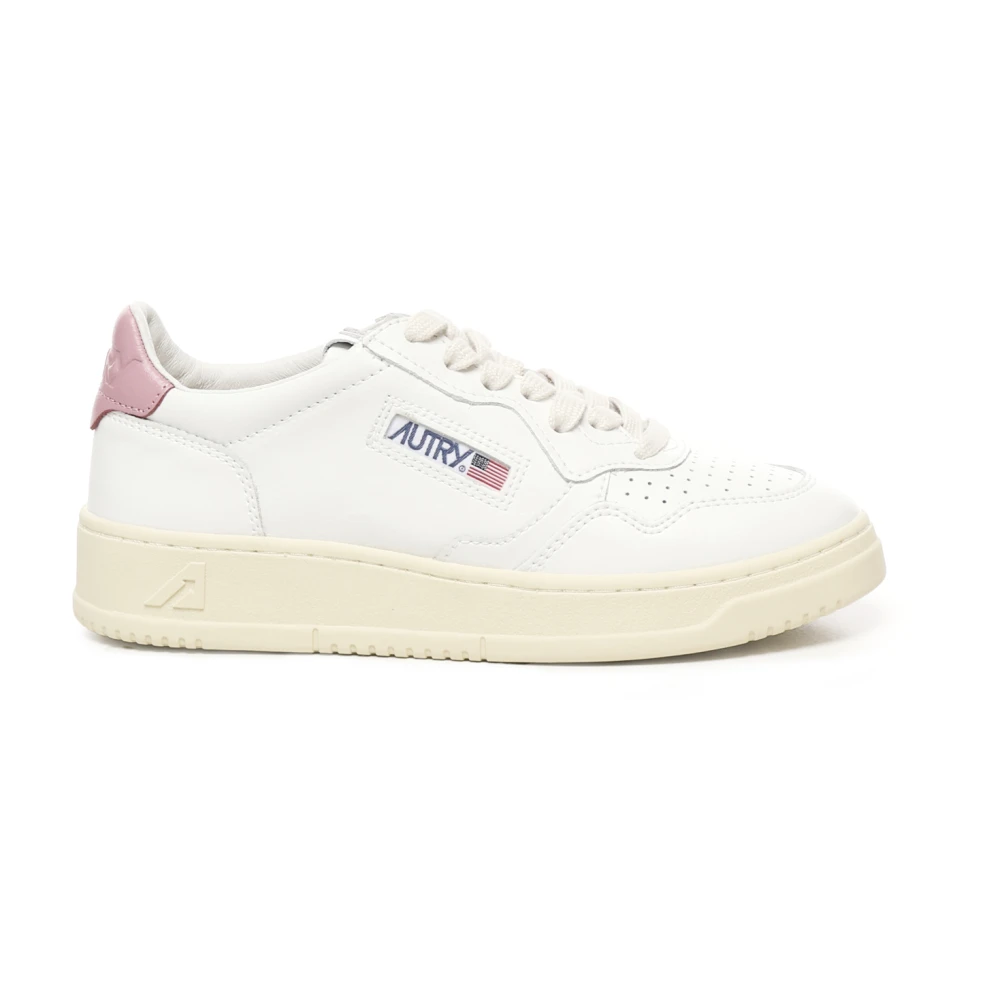 Autry Women's White Sneakers, 4 Uk, Medalist Low Sneaker