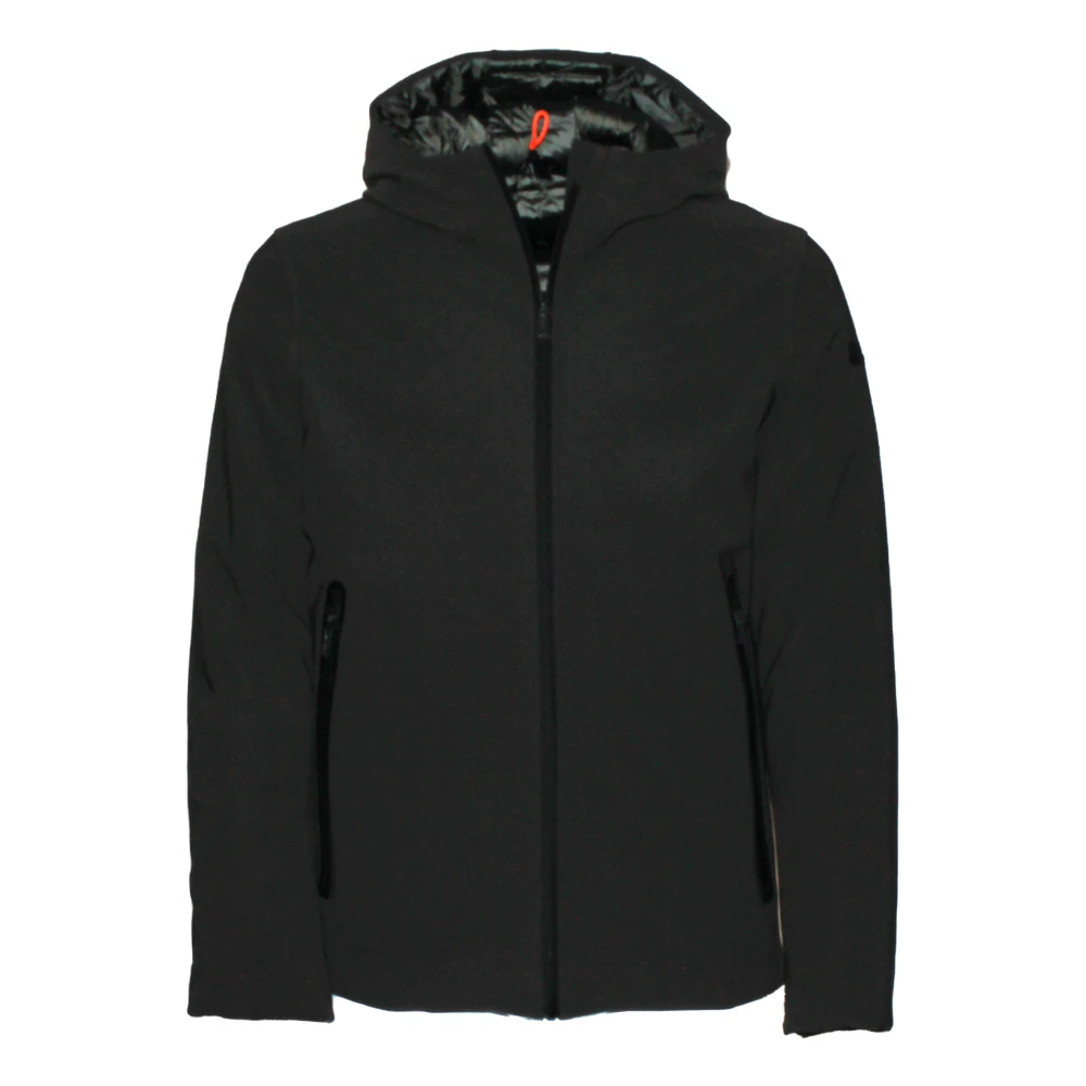 RRD Hooded Zip-Up Military Green Jacket Black Heren