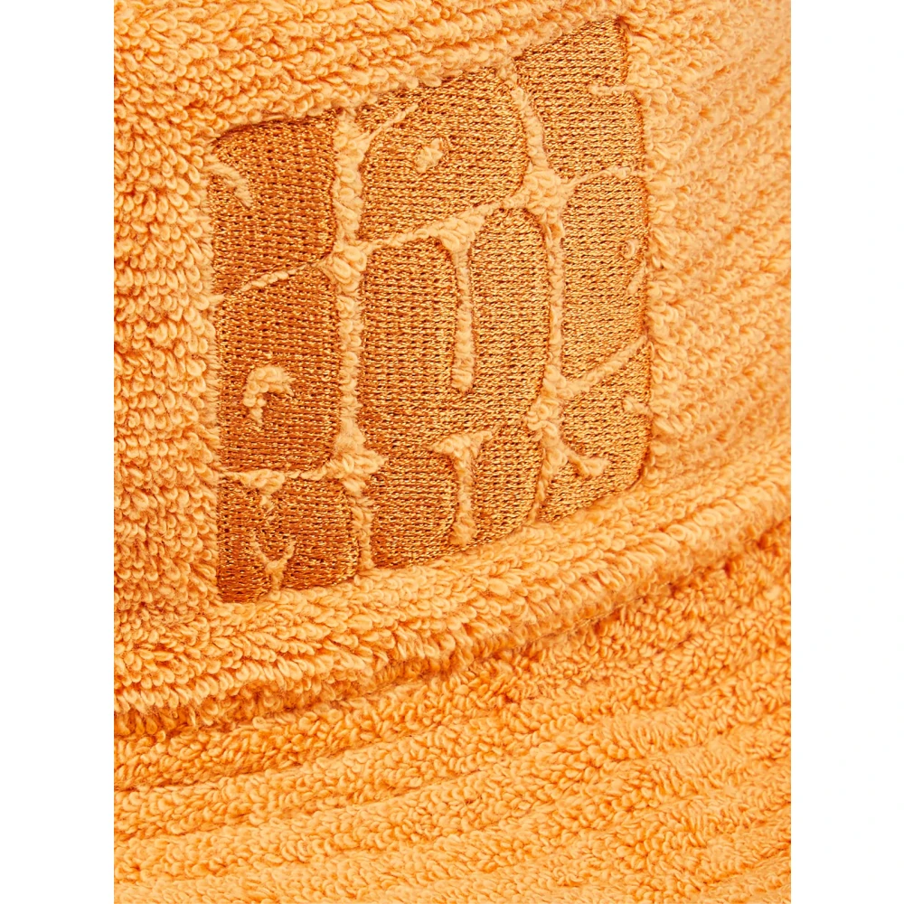 Jacquemus Logo Emmerhoed Licht Oranje Katoen Orange Dames