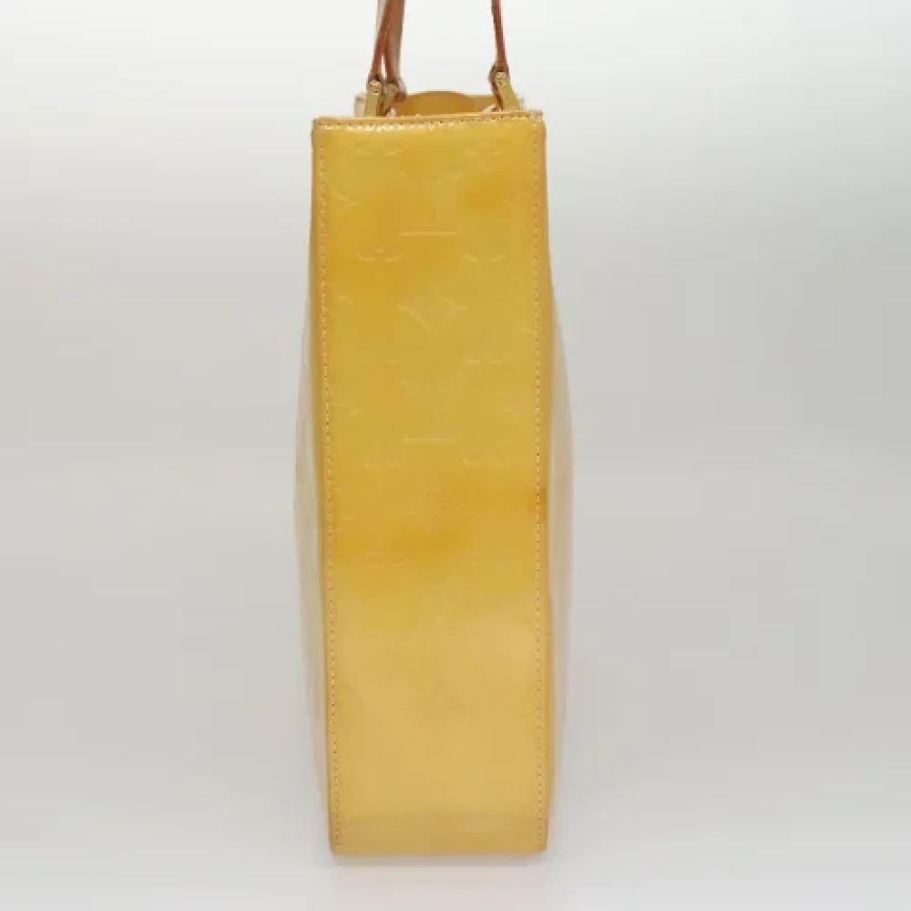 Louis Vuitton Vintage Pre-owned Leather totes Yellow Dames