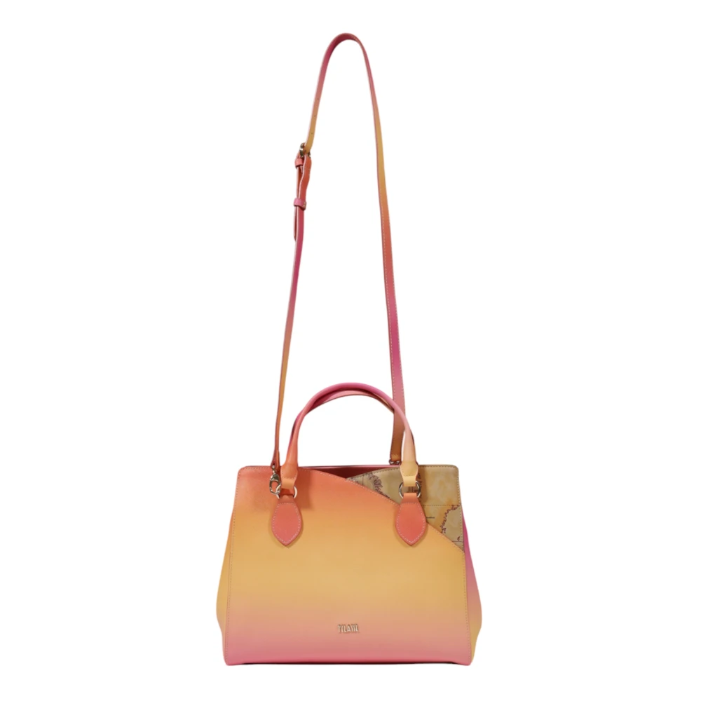 Alviero Martini 1a Classe Stijlvolle Dames Medium Tassen Collectie Pink Dames