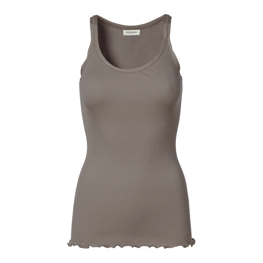 Rosemunde Sleeveless Tops Brown Dames