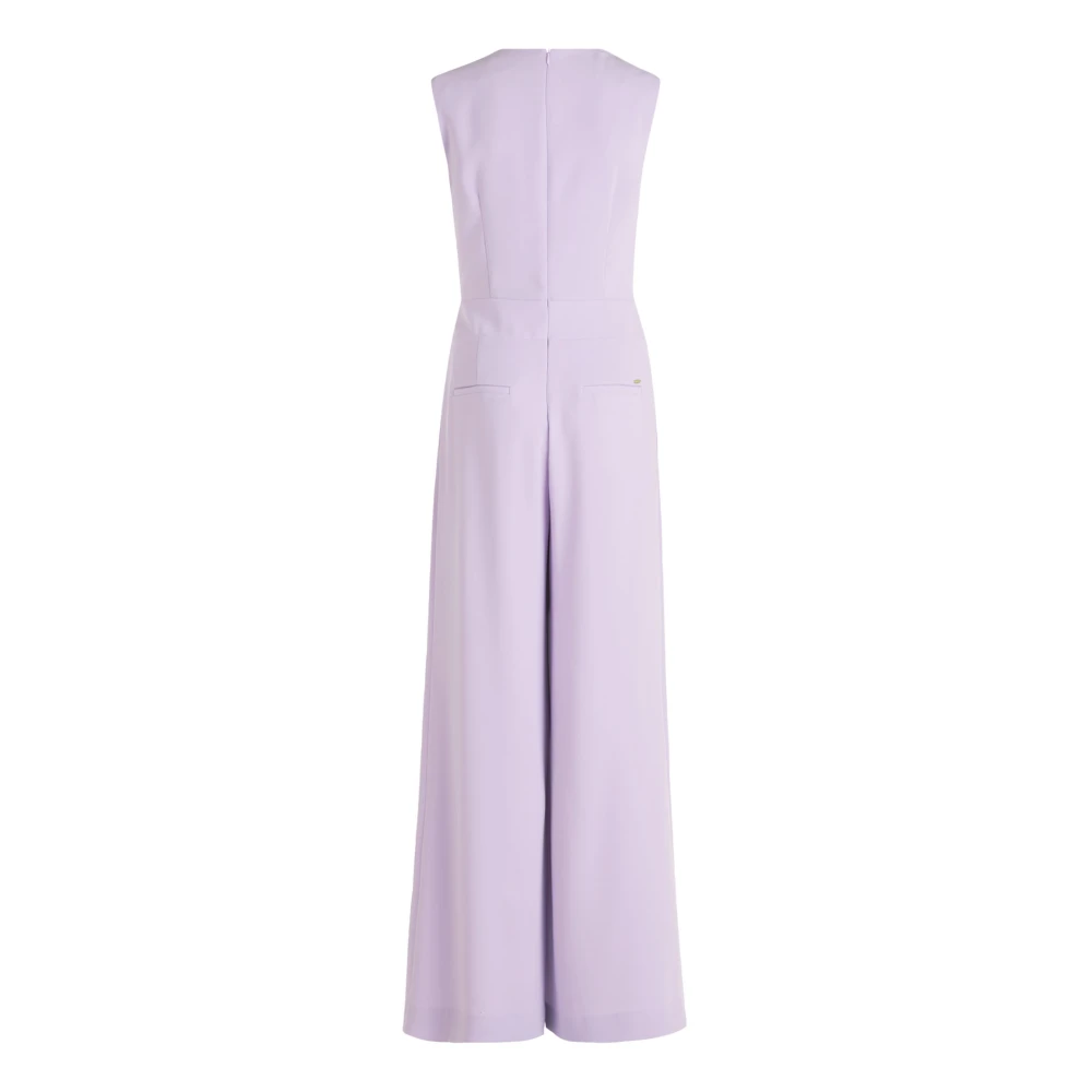 Betty & Co Mouwloze jumpsuit Purple Dames
