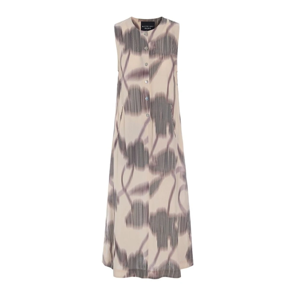 Bitte Kai Rand Multicolor Haru Sleeveless Dress - Female - Midi Dresses - Xs - Dresses